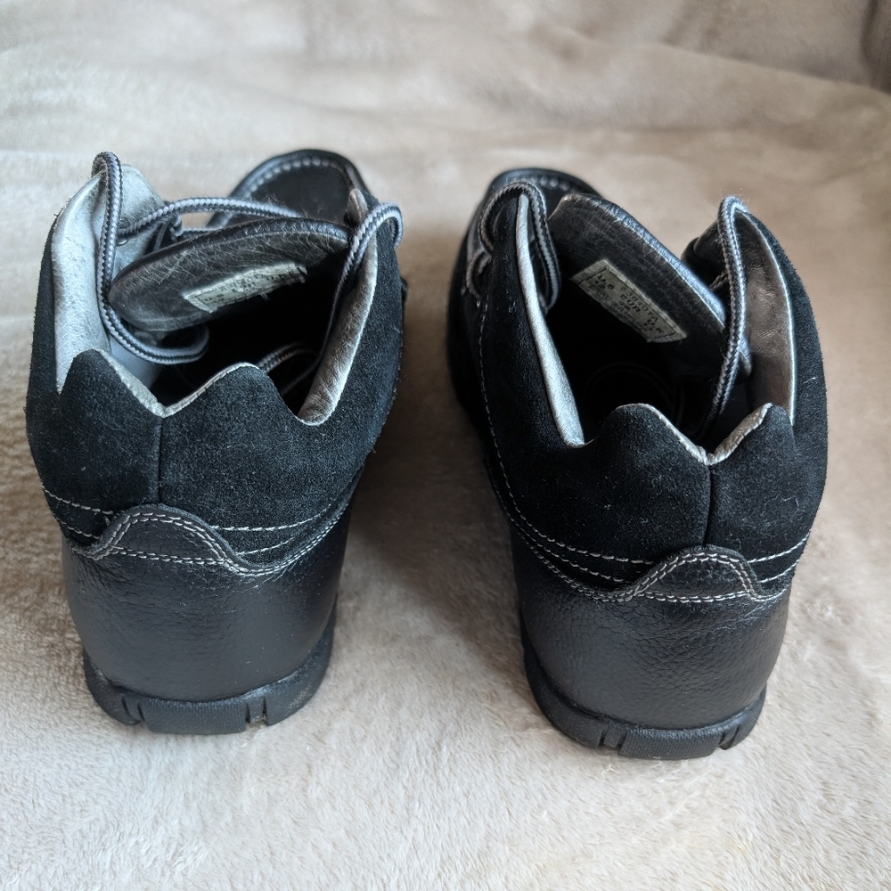 FUBU Men’s Black Suede & Leather Casual Chukka Shoes - Picture 4 of 8